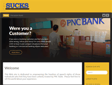 Tablet Screenshot of pnc-sucks.com